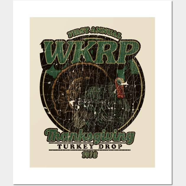 WKRP THANKSGIVING 1978 Vintage Wall Art by jandamuda99